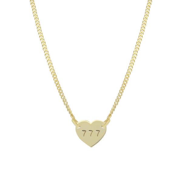 CUBAN HEART NECKLACE aus 925 Silber - Hochwertiger Schmuck - AURIME