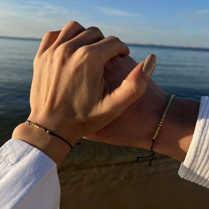 MORSECODE | PARTNERARMBAND | 925 SILBER