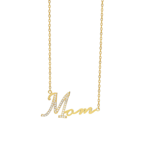 MOM HALSKETTE aus 925 Silber - Eleganter Halskette - AURIME