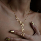 CASPER NAMENSKETTE aus 925 Silber - Eleganter Halskette - AURIME