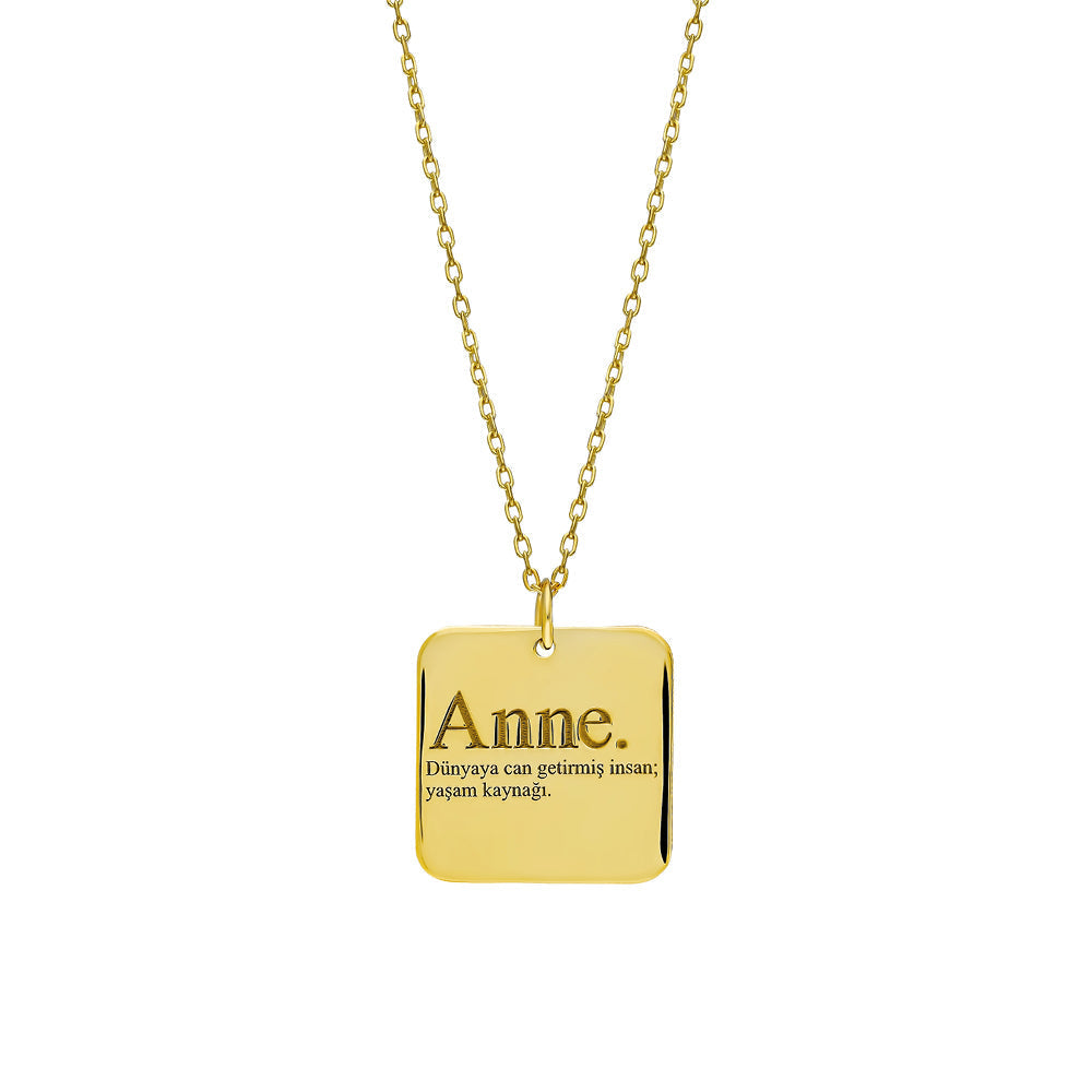 MOM KETTE MODEL 3 aus 925 Silber - Eleganter Halskette - AURIME