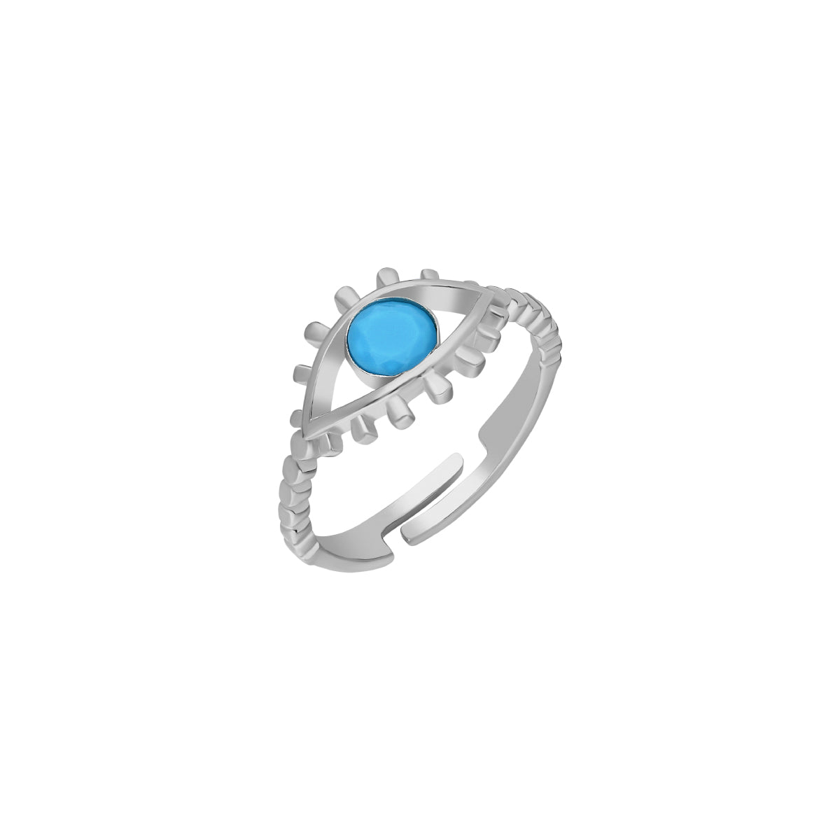 LEE NAZAR AUGENRING aus 925 Silber - Eleganter Ring - AURIME