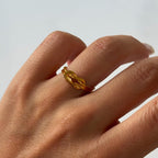 LIEBESKNOTEN RING aus 925 Silber - Eleganter Ring - AURIME