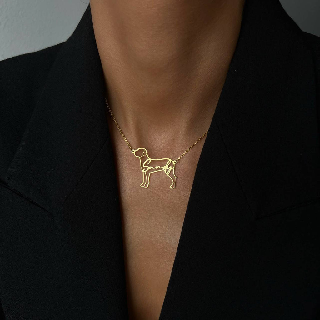 MY LOVELY DOG NECKLACE aus 925 Silber - Hochwertiger Schmuck - AURIME
