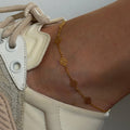 DAISY FUSSKETTE | 925 SILBER