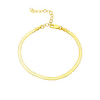 SNAKE CHAIN ARMBAND aus 925 Silber - Eleganter Armband - AURIME