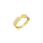 HAYLIE ZIRKONIA RING aus 925 Silber - Eleganter Ring - AURIME