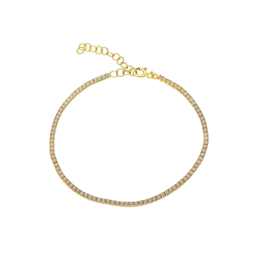 ICED OUT ARMBAND aus 925 Silber - Eleganter Armband - AURIME