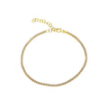 Silberne Iced Out Armband aus 925er Silber von AURIME, funkelnd mit Kristallen, detailreiche Schmuckdetailansicht