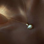 GRAVUR HERZ HALSKETTE aus 925 Silber - Eleganter Halskette - AURIME