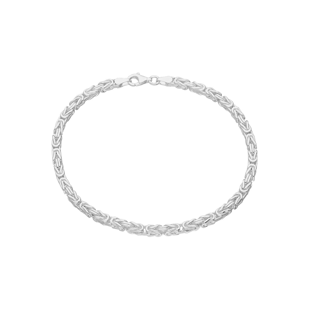 KÖNIGS ARMBAND 6 MM aus 925 Silber - Eleganter Armband - AURIME