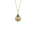 Sterling Silber Halskette mit Anhänger, feine Schmuckstück von Aurime, elegante Damenkette aus 925 Silber