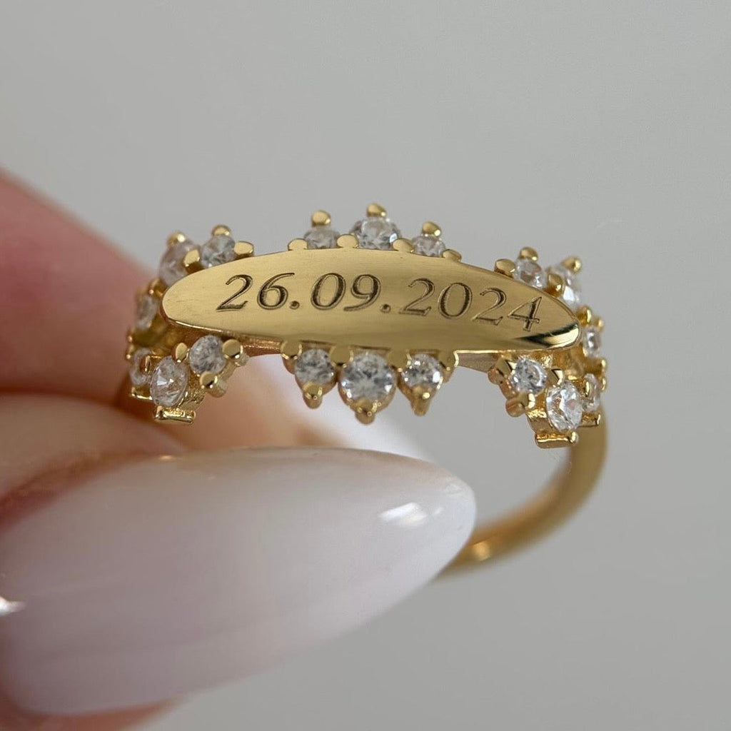 SAVE THE DATE RING | 925 SILBER