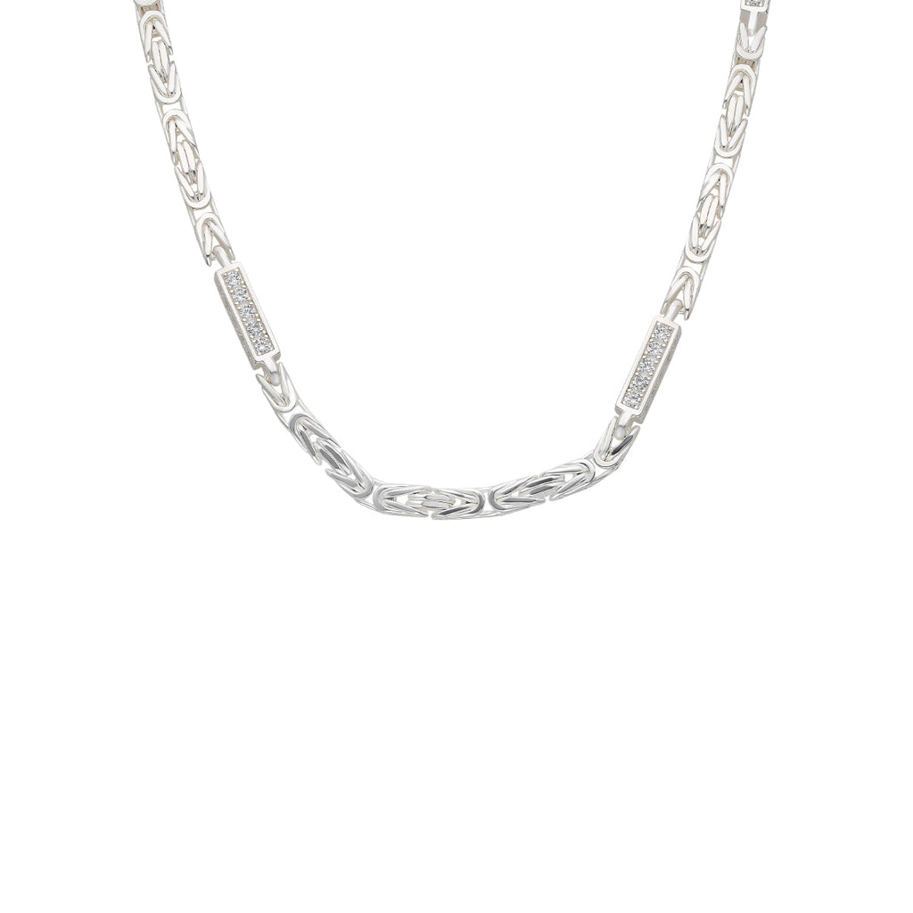 Königskette mit Strasstein (7142714998829)