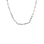 KÖNIGSKETTE MIT STRASSSTEIN aus 925 Silber - Eleganter Halskette - AURIME