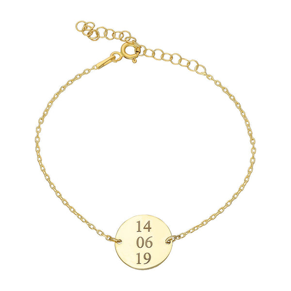 SAVE THE DATE BRACELET aus 925 Silber - Hochwertiger Schmuck - AURIME