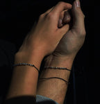 MORSECODE PARTNERARMBAND aus 925 Silber - Eleganter Armband - AURIME