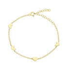 MİNİ HEART BRACELET aus 925 Silber - Hochwertiger Schmuck - AURIME