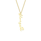 HERZ SYMBOL NAMENSKETTE aus 925 Silber - Eleganter Halskette - AURIME