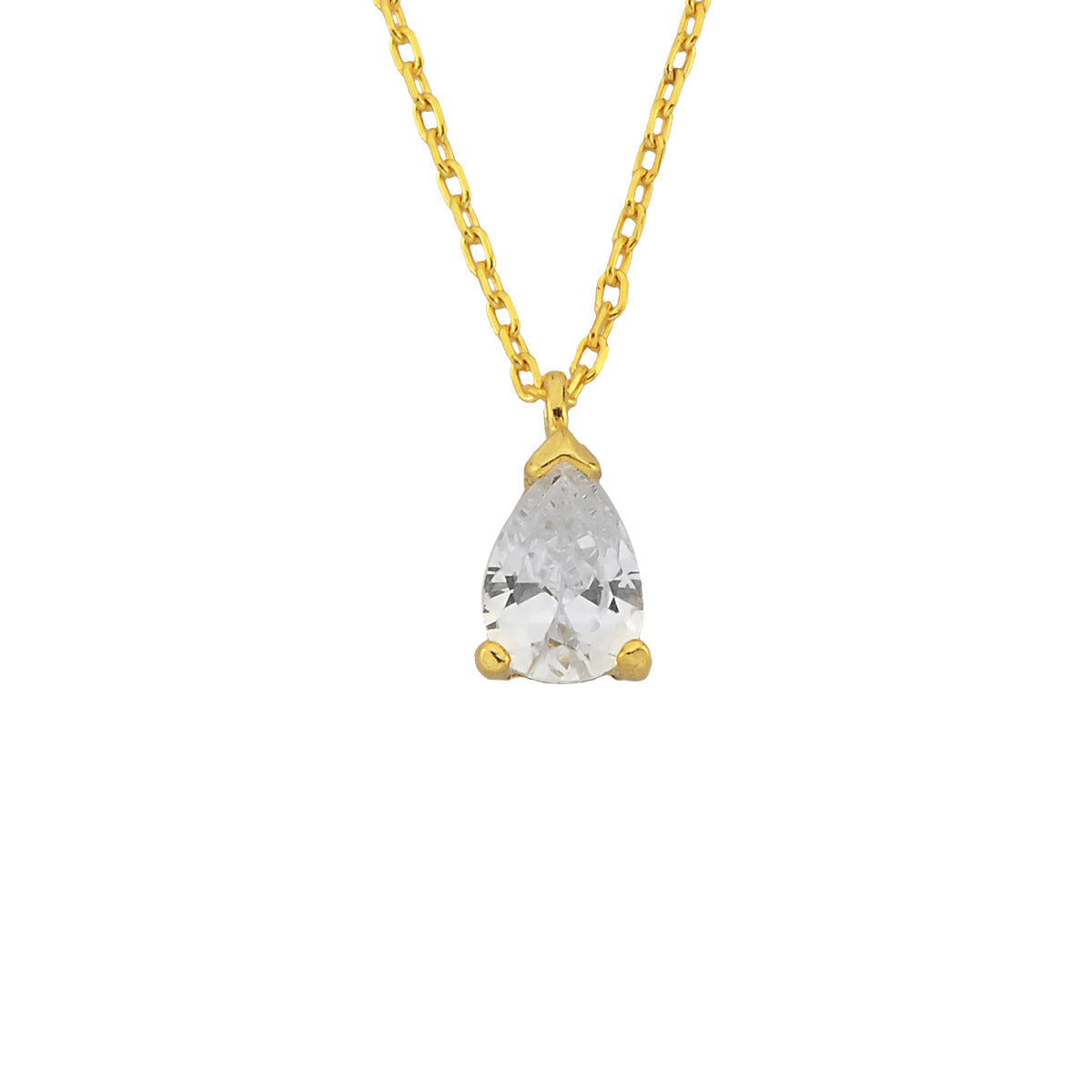 DROP HALSKETTE aus 925 Silber - Eleganter Halskette - AURIME