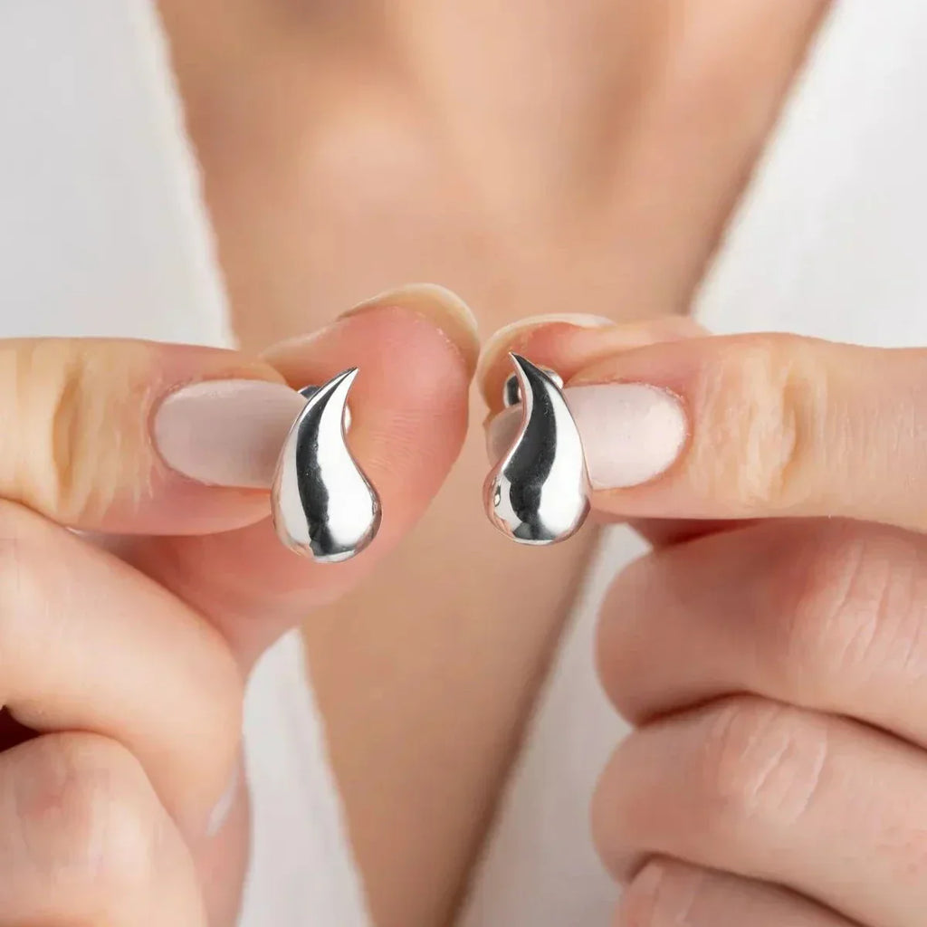 BIG DROP OHRRING aus 925 Silber - Eleganter Ohrringe - AURIME