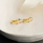 BAGUETTE OVALE OHRRINGE aus 925 Silber - Eleganter Ohrringe - AURIME