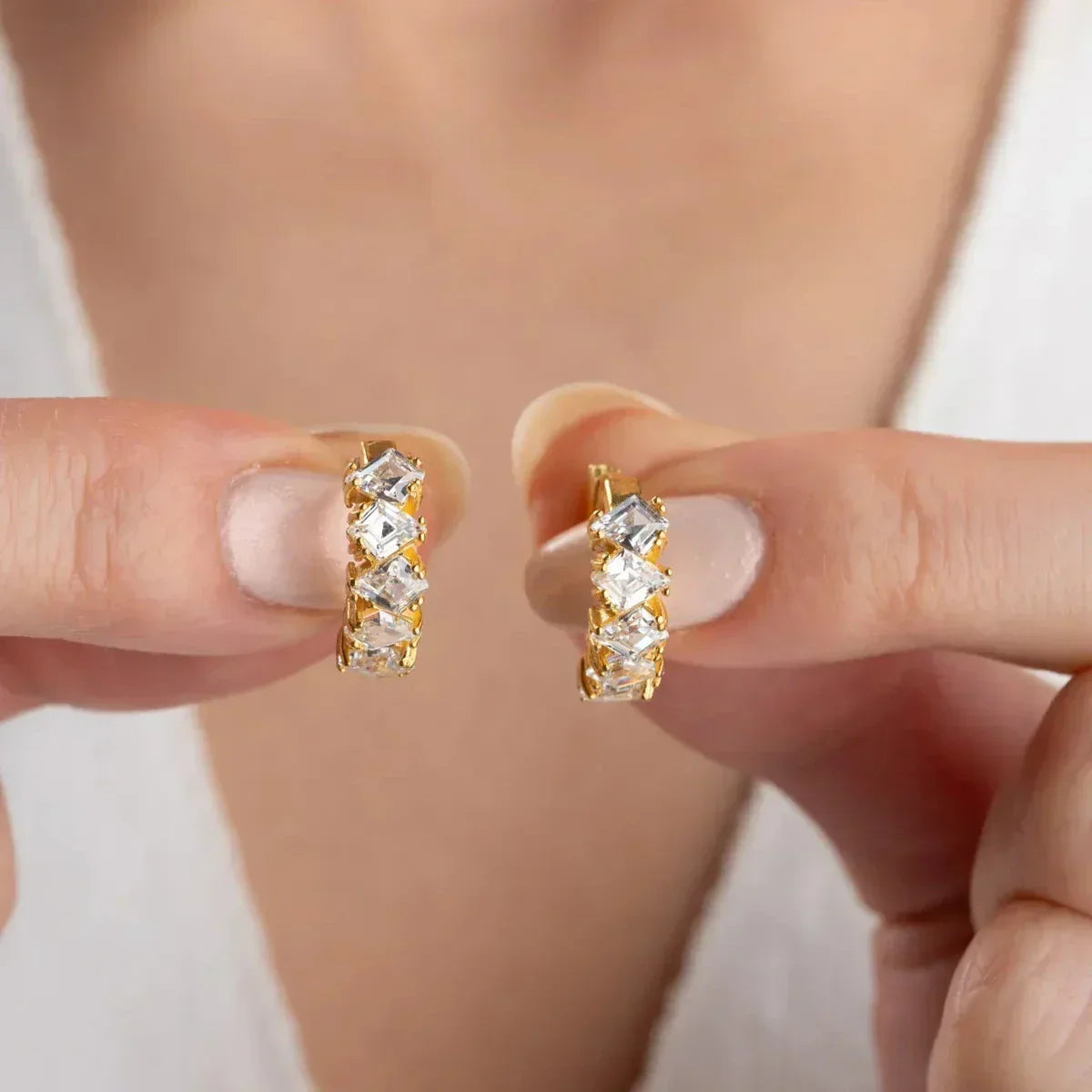 LUMINA OHRRING aus 925 Silber - Eleganter Ohrringe - AURIME