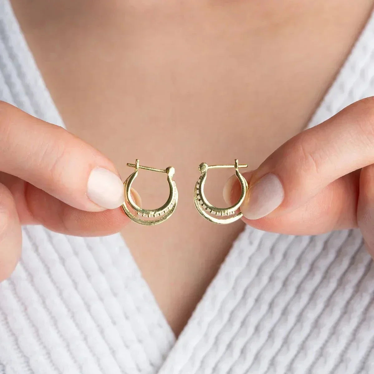 NOVA OHRRING aus 925 Silber - Eleganter Ohrringe - AURIME
