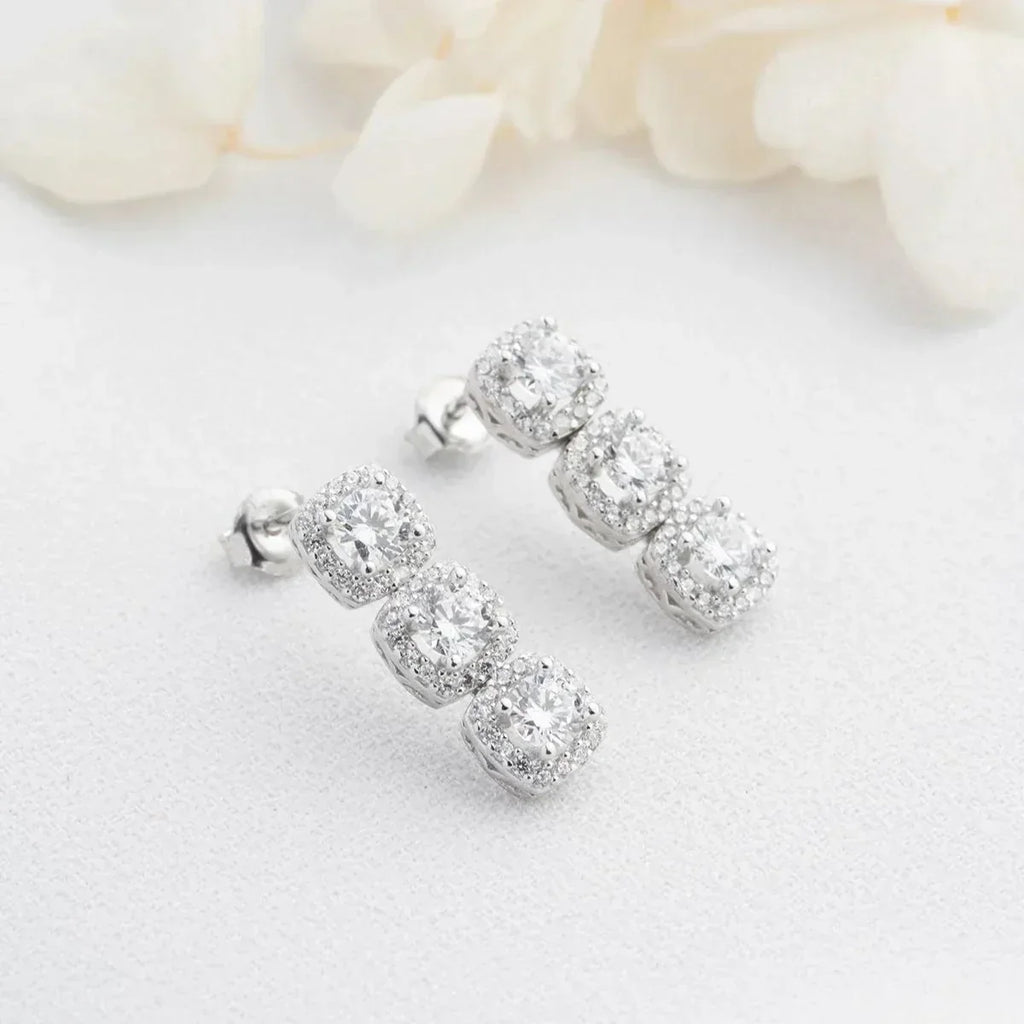 DAZZLE OHRRING aus 925 Silber - Eleganter Ohrringe - AURIME