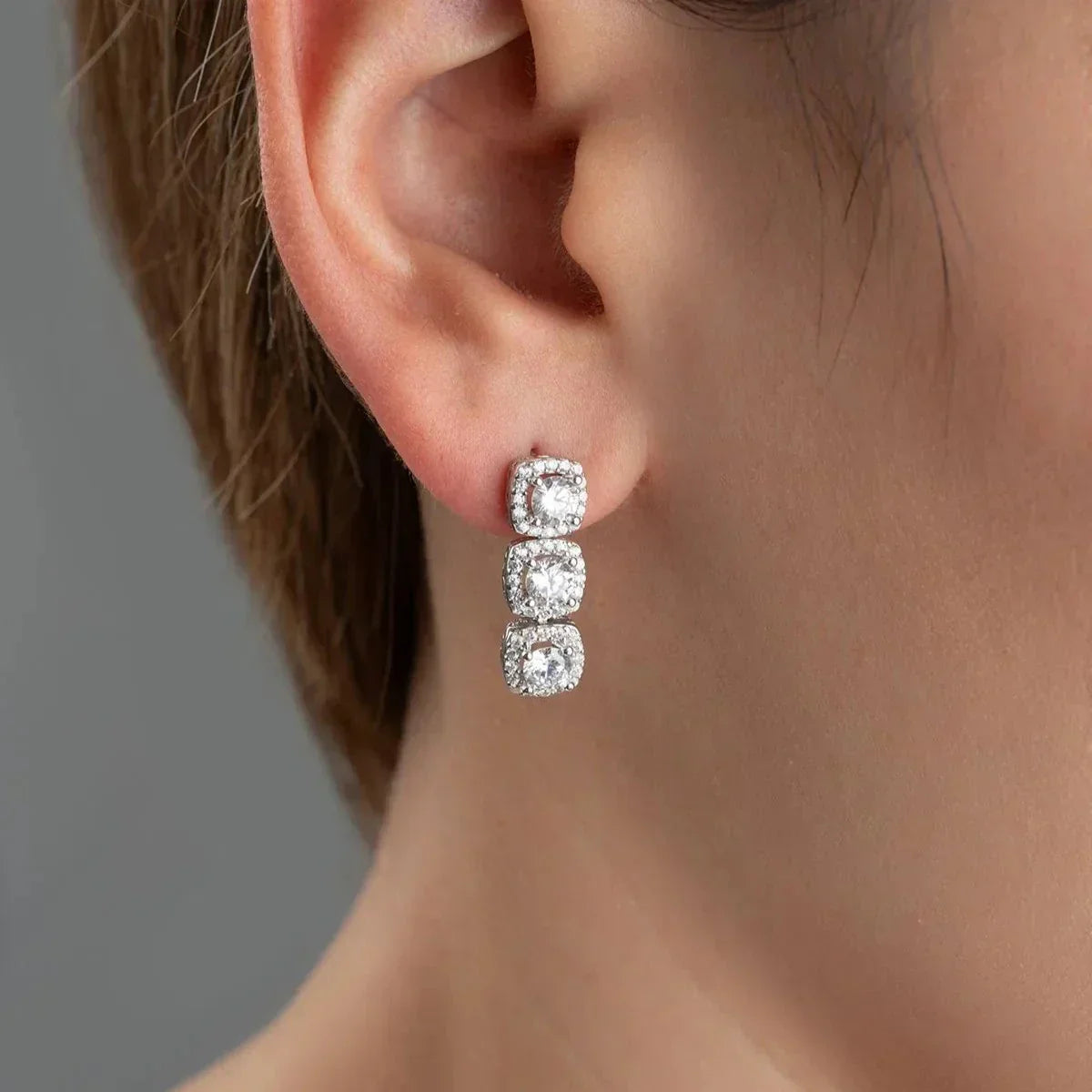 DAZZLE OHRRING aus 925 Silber - Eleganter Ohrringe - AURIME