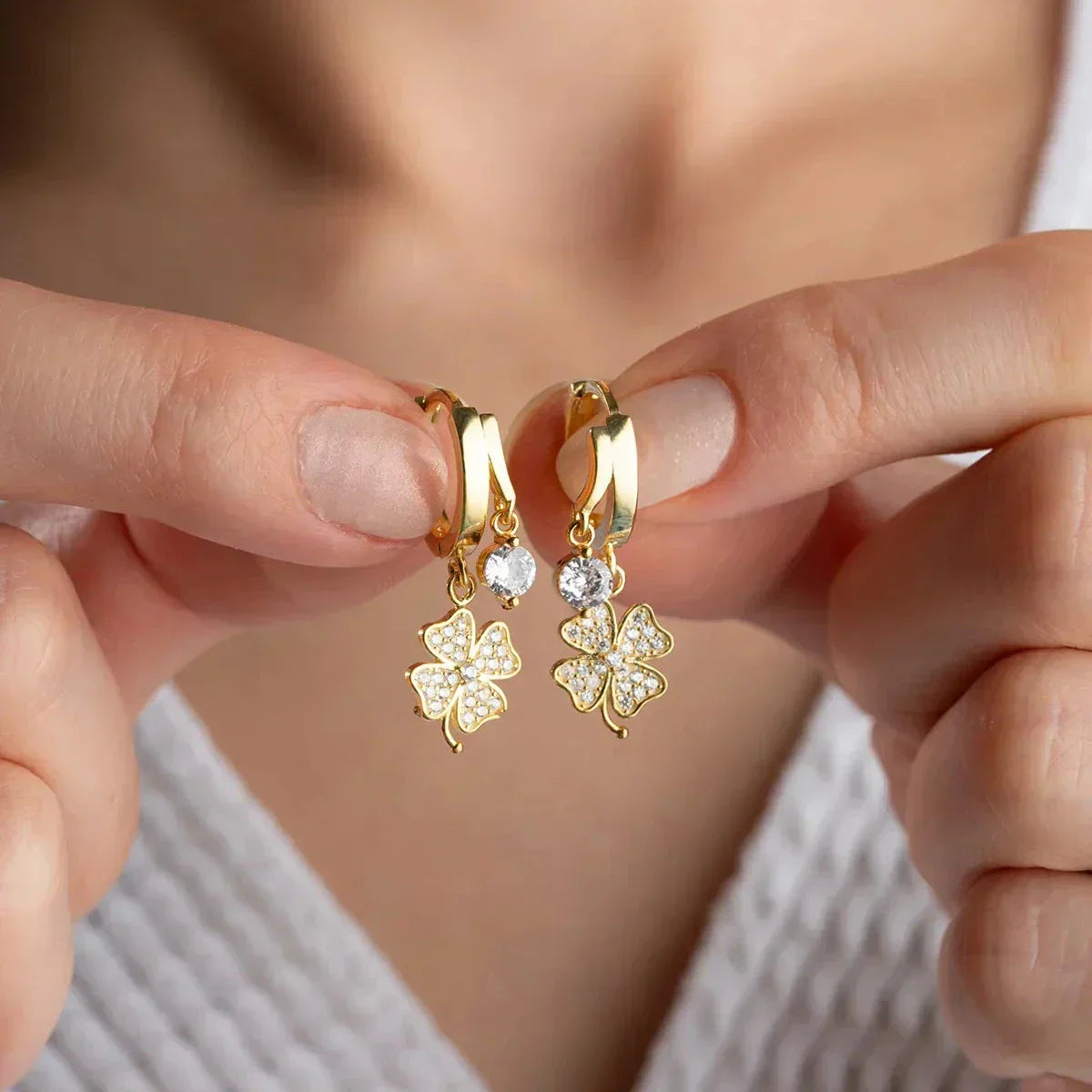 LUSH OHRRING aus 925 Silber - Eleganter Ohrringe - AURIME