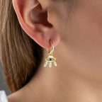 STARLIGHT OHRRING aus 925 Silber - Eleganter Ohrringe - AURIME