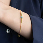 DORIKA EVIL EYE ARMBAND | 925 SILBER