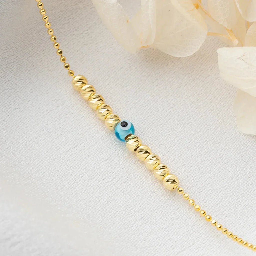 DORIKA EVIL EYE ARMBAND | 925 SILBER