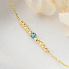 DORIKA EVIL EYE ARMBAND | 925 SILBER