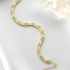FISH TAIL ARMBAND aus 925 Silber - Eleganter Armband - AURIME