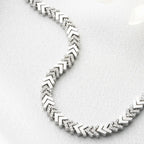 FISH TAIL ARMBAND aus 925 Silber - Eleganter Armband - AURIME