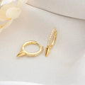 RING BLEI OHRRINGE | 925 SILBER