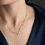 PATI NAMENSKETTE aus 925 Silber - Eleganter Halskette - AURIME