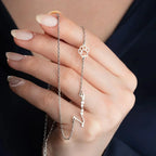 PATI NAMENSKETTE aus 925 Silber - Eleganter Halskette - AURIME