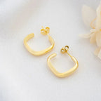 RING STUDD OHRRINGE aus 925 Silber - Eleganter Ohrringe - AURIME