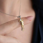 HUG LIEBE HALSKETTE aus 925 Silber - Eleganter Halskette - AURIME