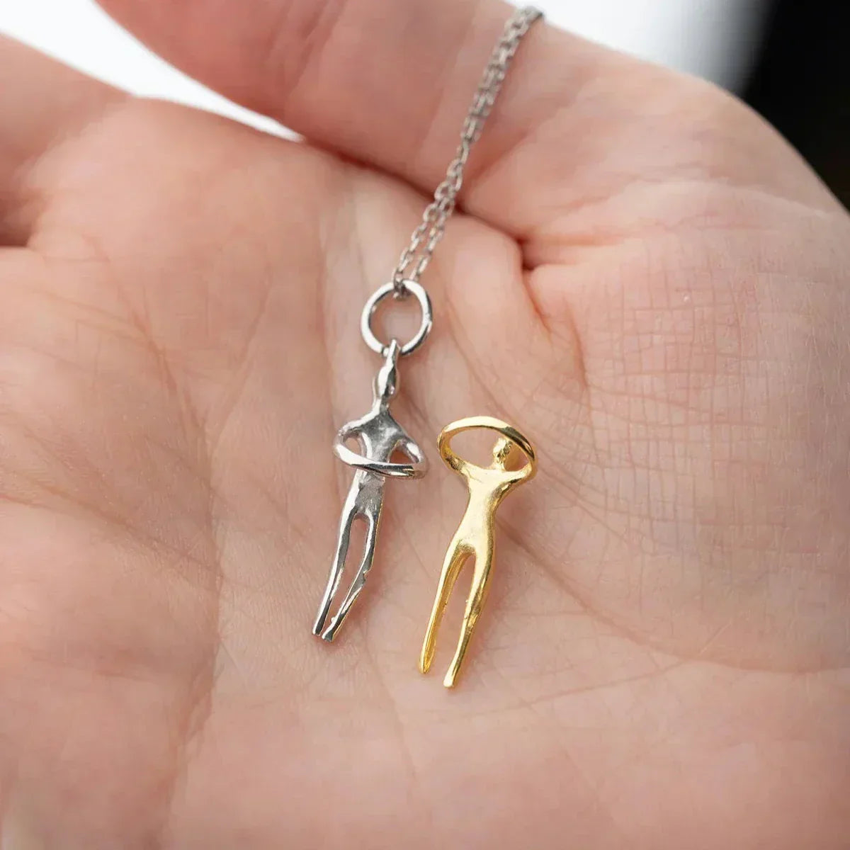 HUG LIEBE HALSKETTE aus 925 Silber - Eleganter Halskette - AURIME