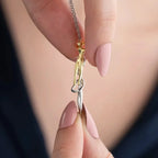 HUG LIEBE HALSKETTE aus 925 Silber - Eleganter Halskette - AURIME