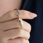HUG LIEBE HALSKETTE aus 925 Silber - Eleganter Halskette - AURIME
