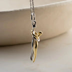 HUG LIEBE HALSKETTE aus 925 Silber - Eleganter Halskette - AURIME