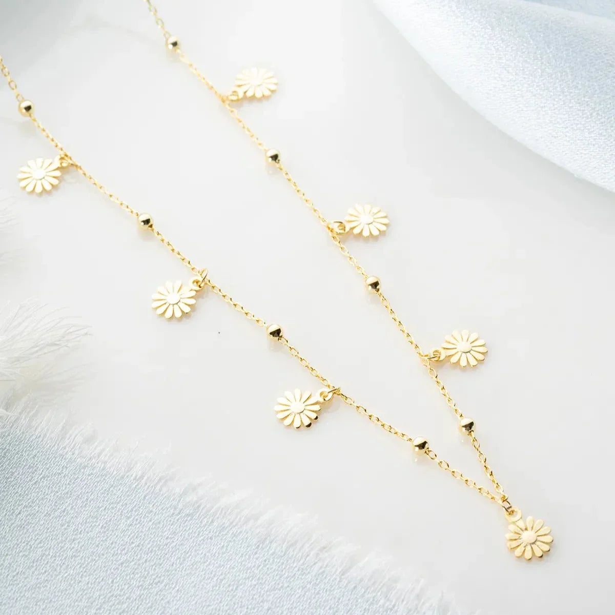 DAISY LUCK HALSKETTE | 925 SILBER