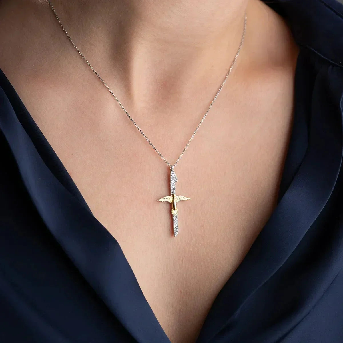 ELIF ANKA MODEL 2 HALSKETTE aus 925 Silber - Eleganter Halskette - AURIME