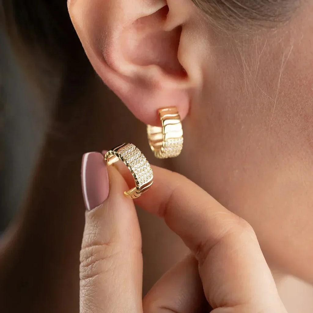 SOLINE OHRRINGE | 925 SILBER