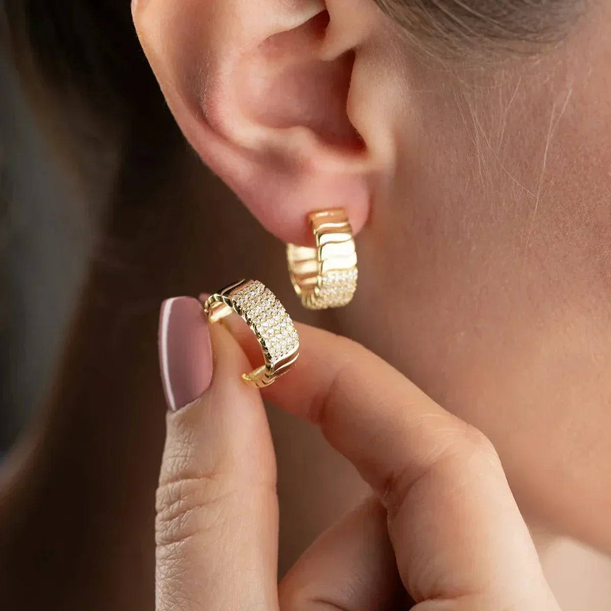 SOLINE OHRRINGE | 925 SILBER